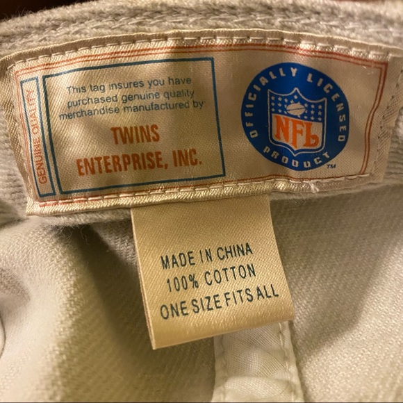 Tan/blue New England Patriots baseball cap unisex - Picture 4 of 5